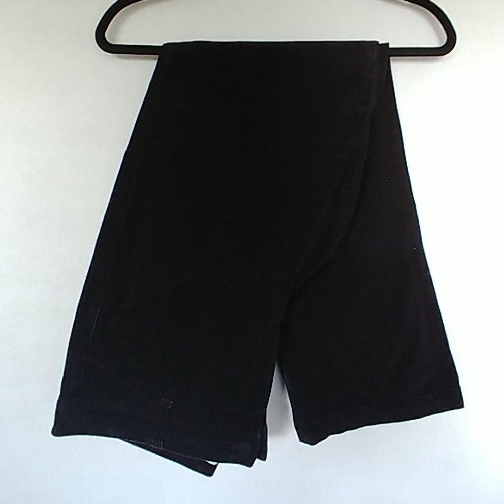 Charter Club Black Straight Leg Corduroy Pants